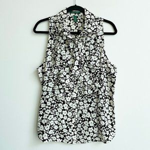 Ralph Lauren Silk Blouse XL